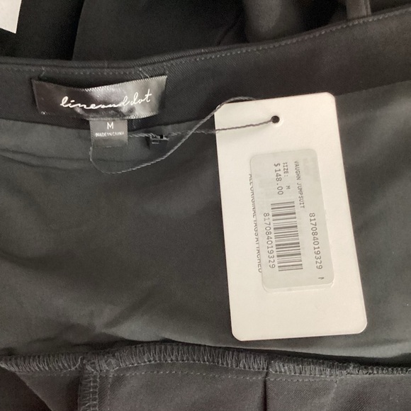 Line & Dot Vaughn One Shoulder Black Jumpsuit Ring Detail Size M - Picture 8 of 9